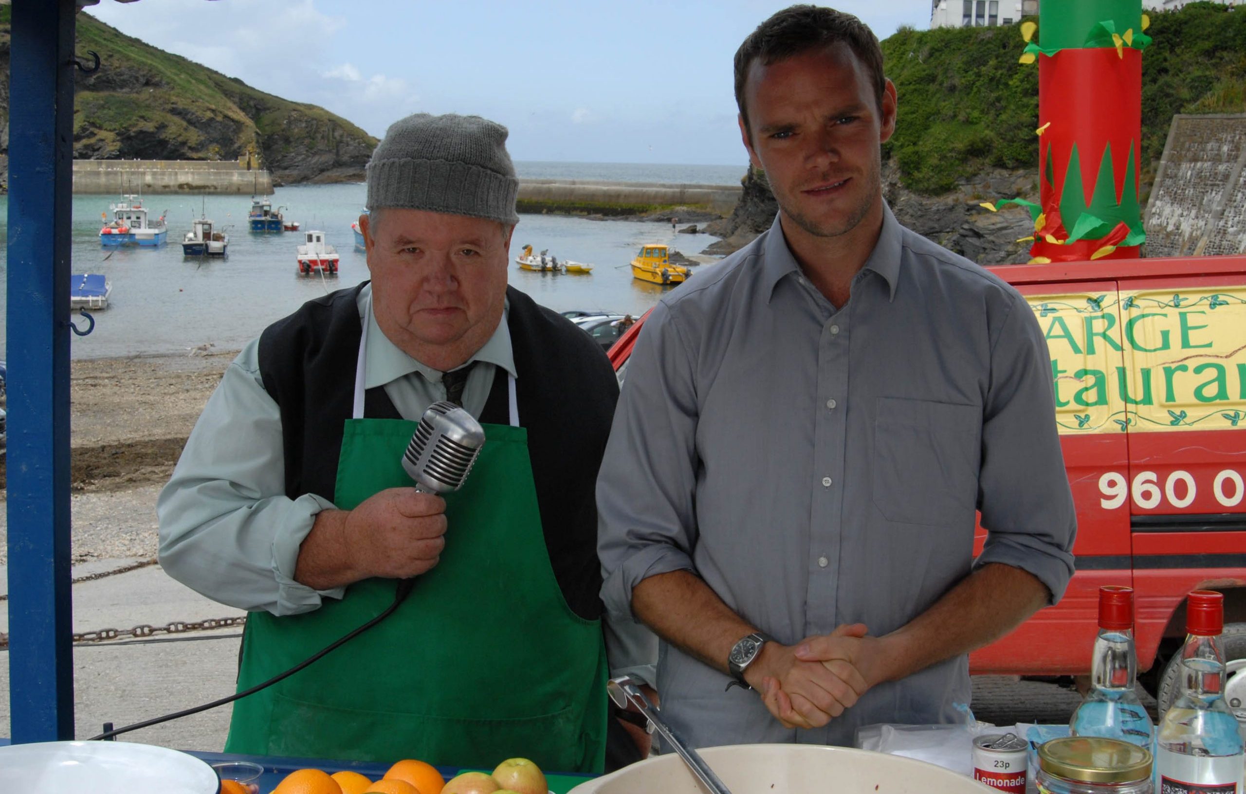 Ian McNeice and Joe Absolom